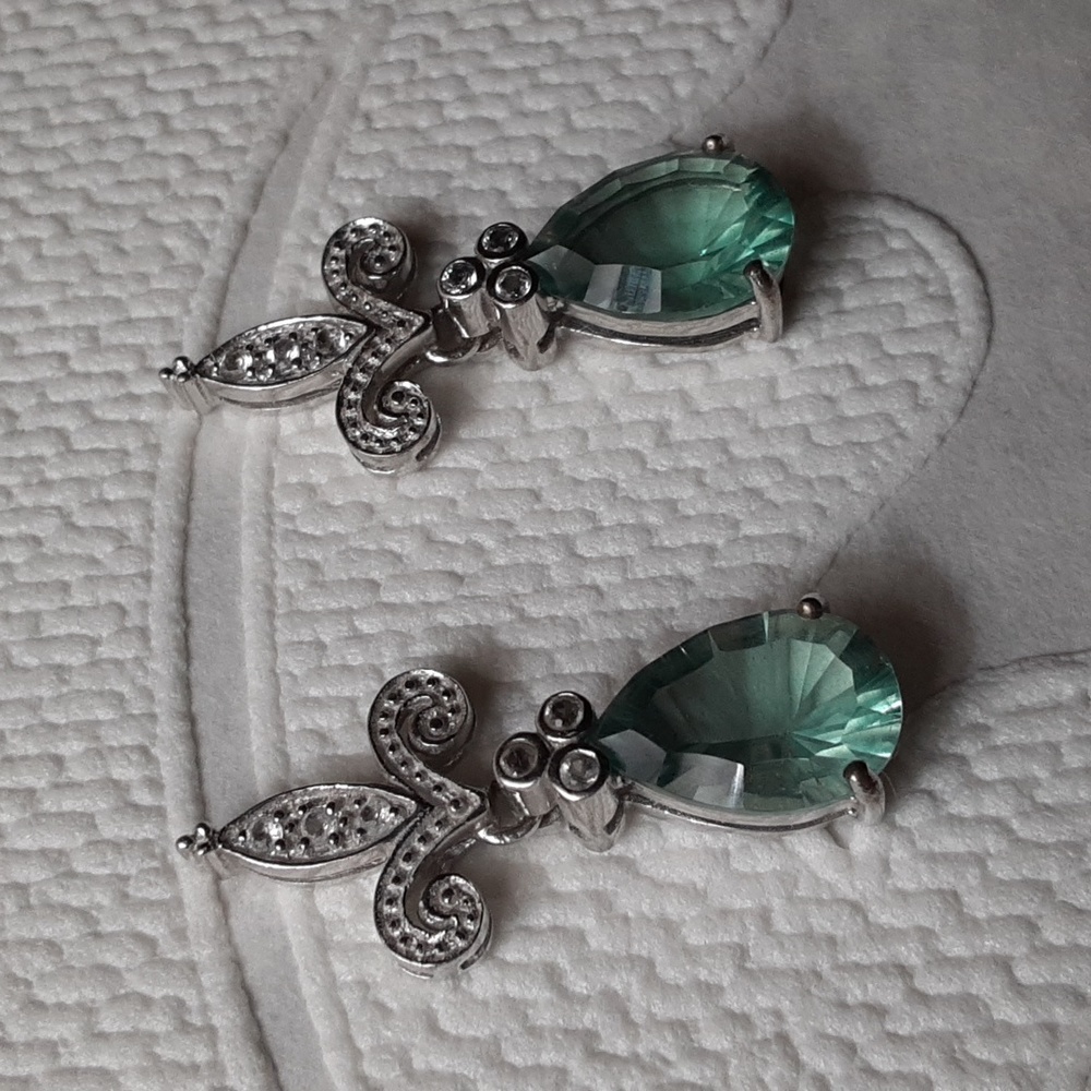 ❤SOLD ❤925 Green Fluorite. FIRM. - Picture 4 of 8